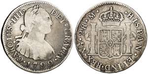 1799. Carlos IV. Guatemala. M 2 reales. (AC. ... 