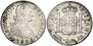 1800. Carlos IV. Guatemala. M. 2 reales. ... 
