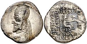 Imperio Parto. Orodes I (80-77 a.C). Dracma. ... 