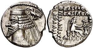Imperio Parto. Phraates IV (38-2 a.C.). ... 