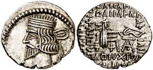 Imperio Parto. Vardanes I (40-45 d.C.). ... 