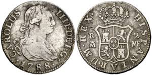1788. Carlos IV. Madrid. MF. 2 reales. (AC. ... 