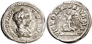 (204 d.C.). Caracalla. Denario. (Spink 6898) ... 