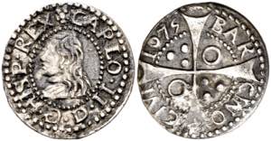 1675. Carlos II. Barcelona. 1 croat. (AC. ... 