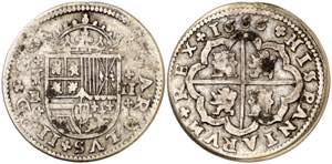 1686. Carlos II. Segovia. BR. 2 reales. (AC. ... 