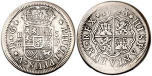 1726. Felipe V. Segovia. F. 1 real. (AC. ... 
