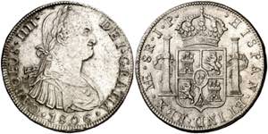 1806. Carlos IV. Lima. JP. 8 reales. (AC. ... 