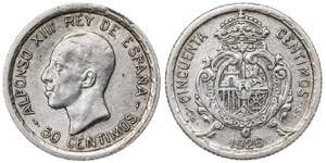 1926. Alfonso XIII. PCS. 50 céntimos. (AC. ... 