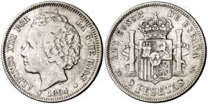 1897*----. Alfonso XIII. PGV. 2 pesetas. ... 