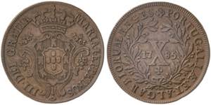 Portugal. 1785. María I y Pedro III. 10 ... 