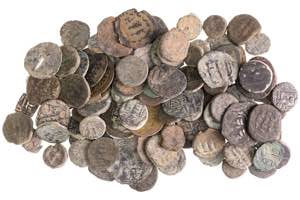 Lote de 113 monedas islámicas, casi todas ... 