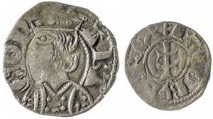 Jaume II (1291-1327). Zaragoza. Lote de 1 ... 