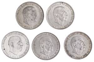 1966*1966 a 1970. Franco. 100 pesetas. Lote ... 