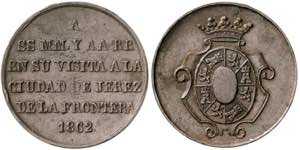 1862. Isabel II. Jerez de la Frontera. ... 