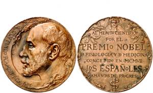 1907. Concesión del Premio Nobel a Santiago ... 