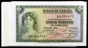 1935. 5 pesetas. (Ed. C14a) (Ed. 363a y ... 