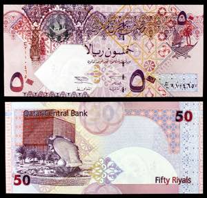 Qatar. s/d (2003). 50 riyals. (Pick 23). ... 
