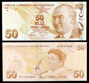Turquía. s/d (2009). Banco Central. 50 ... 