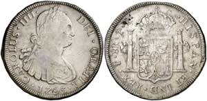 1793. Carlos IV. Potosí. PR. 8 reales. (AC. ... 