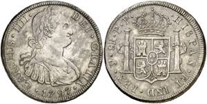 1797. Carlos IV. Potosí. PP. 8 reales. (AC. ... 