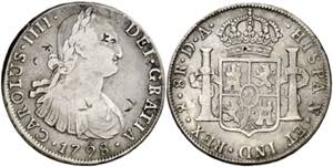 1798. Carlos IV. Santiago. DA. 8 reales. ... 