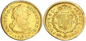 1790. Carlos IV. Lima. IJ. 1 escudo. (AC. ... 