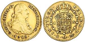 1789. Carlos IV. Madrid. MF. 1 escudo. (AC. ... 
