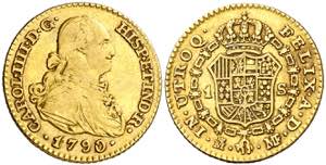 1790. Carlos IV. Madrid. MF. 1 escudo. (AC. ... 
