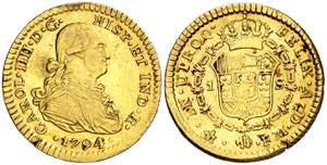1794. Carlos IV. México. FM. 1 escudo. (AC. ... 
