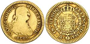 1799. Carlos IV. México. FM. 1 escudo. (AC. ... 