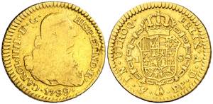 1799. Carlos IV. Potosí. PP. 1 escudo. (AC. ... 