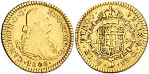 1800. Carlos IV. Potosí. PP. 1 escudo. (AC. ... 