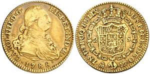 1788. Carlos IV. Madrid. MF. 2 escudos. (AC. ... 