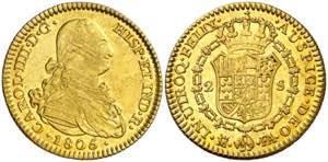 1805. Carlos IV. Madrid. FA. 2 escudos. (AC. ... 