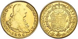 1806. Carlos IV. Madrid. FA. 2 escudos. (AC. ... 