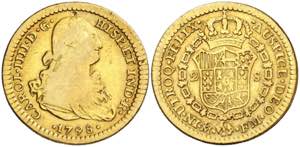 1798. Carlos IV. México. FM. 2 escudos. ... 