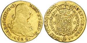 1806/5. Carlos IV. Santa Fe de Nuevo Reino. ... 