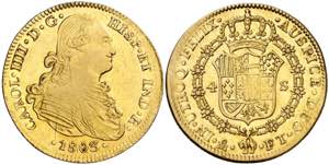 1803/2. Carlos IV. México. FT. 4 escudos. ... 