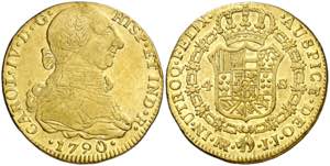 1790. Carlos IV. Santa Fe de Nuevo Reino. ... 