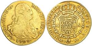 1792. Carlos IV. Santa Fe de Nuevo Reino. ... 