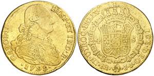 1799/8. Carlos IV. Santa Fe de Nuevo Reino. ... 