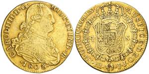 1803. Carlos IV. Santa Fe de Nuevo Reino. ... 