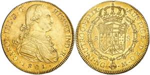 1801/1797. Carlos IV. Guatemala. M. 8 ... 