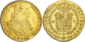 1796. Carlos IV. Lima. IJ. 8 escudos. (AC. ... 