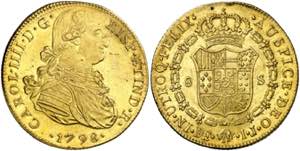 1798. Carlos IV. Lima. IJ. 8 escudos. (AC. ... 