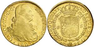 1805. Carlos IV. Lima. JP. 8 escudos. (AC. ... 