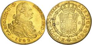 1802/789. Carlos IV. Madrid. FA. 8 escudos. ... 