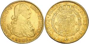1798. Carlos IV. Potosí. PP. 8 escudos. ... 