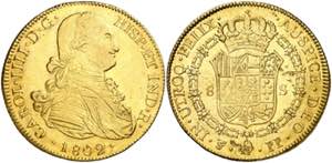 1802. Carlos IV. Potosí. PP. 8 escudos. ... 