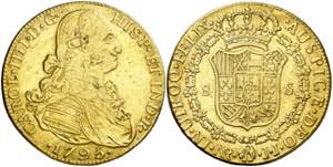 1795. Carlos IV. Santa Fe de Nuevo Reino. ... 